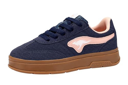 KangaROOS Mädchen K-gk Meenie Sneaker, K Blue Transcendent Pink, 39 EU von KangaROOS