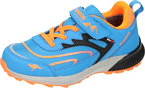 KangaROOS K-HK Teak Low EV RTX Wanderschuh, Navy/orange, 29 EU von KangaROOS