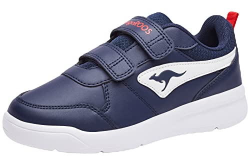 KangaROOS Unisex Kinder K-ICO V Sneaker, Dk Navy White, 30 EU von KangaROOS