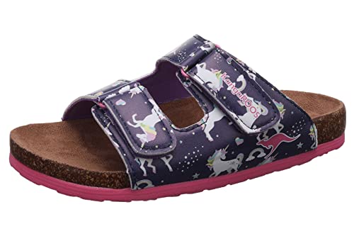 KangaROOS K-Korki II Slides, dk Navy/Unicorn, 32 EU von KangaROOS