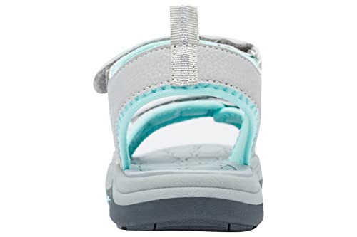 KangaROOS Unisex Kinder K-leni Ancona Sandale, Vapor Grey Mint, 28 EU von KangaROOS