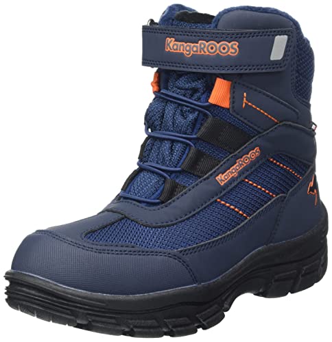 KangaROOS K-Leno Denali RTX Stiefel, dk Navy/Flame, 33 EU von KangaROOS