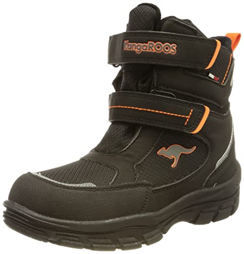 KangaROOS K-Leno Kibo RTX Stiefel, Jet Black/Flame, 29 EU von KangaROOS