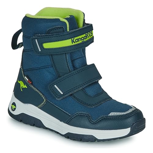 KangaROOS Jungen K-mj Sharp V Rtx Trekking- & Wanderstiefel, Dk Navy Lime, 27 EU von KangaROOS