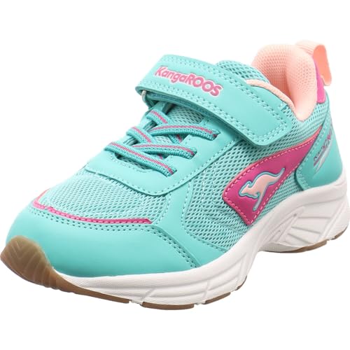 KangaROOS K-NI Chino EV Hallenturnschuh, Ocean/Fuchsia, 39 EU von KangaROOS