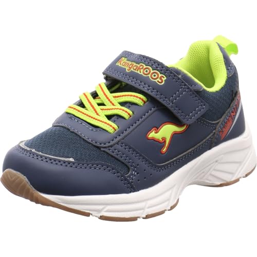 KangaROOS K-NI Keno EV Sneaker, dk Navy/Lime, 31 EU von KangaROOS