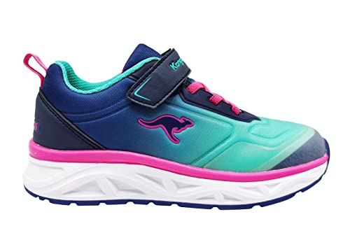 KangaROOS K-OK Airos EV Sneaker, Navy/Daisy pink, 31 EU von KangaROOS