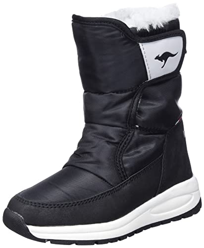 KangaROOS K-PE Belle RTX Stiefel, Jet Black/Vapor Grey, 28 EU von KangaROOS