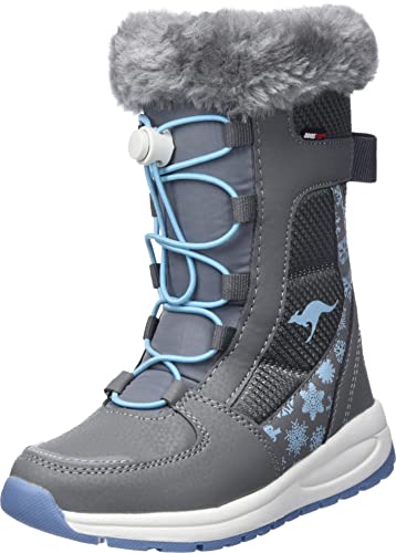 KangaROOS K-PE Gastin RTX Stiefel, Steel Grey/Blue Sky, 29 EU von KangaROOS