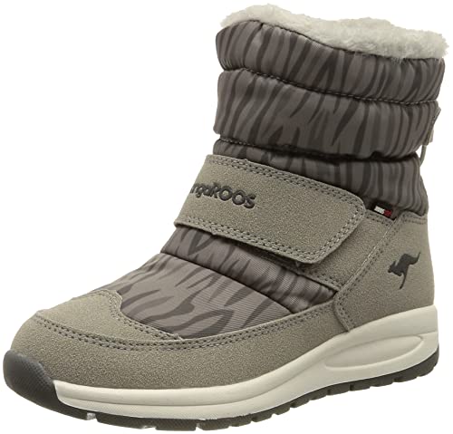 KangaROOS K-PE Marty RTX Stiefel, Vapor Grey/Zebra, 37 EU von KangaROOS