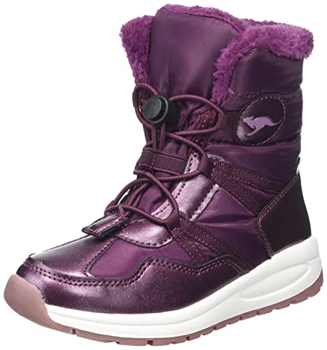 KangaROOS K-PE Ski RTX Stiefel, dk Berry/Dusty Rose, 28 EU von KangaROOS