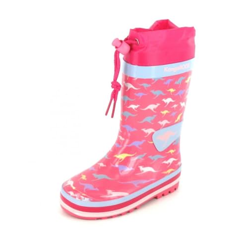 KangaROOS K-Rain Gummistiefel, Fandango pink/Kangaroo, 24 EU von KangaROOS