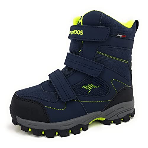 KangaROOS K-Robi RTX Kinderschuhe Burschen Stiefel Klett Stiefel Blau Freizeit, Schuhgröße:EUR 40 von KangaROOS