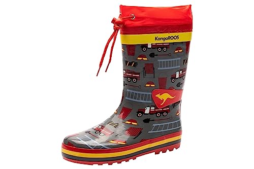 KangaROOS Unisex Kinder K-Summerrain Sneaker, red/firefighter, 31 EU von KangaROOS