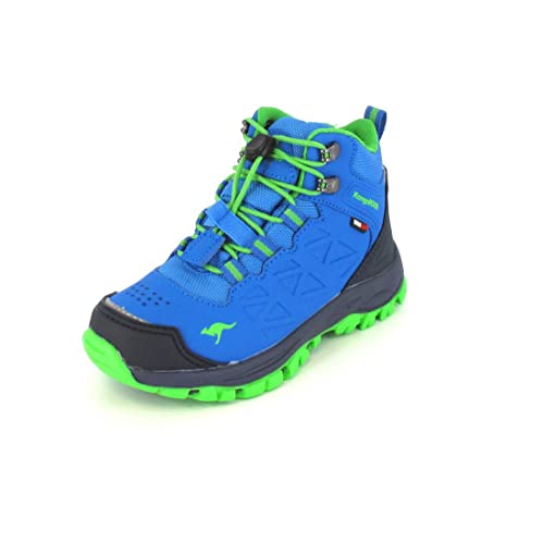 KangaROOS K-XT para Mid RTX Wanderschuh, Navy/Lime, 28 EU von KangaROOS