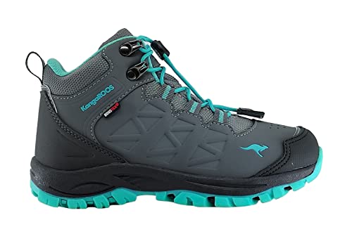 KangaROOS K-XT para Mid RTX Wanderschuh, Steel Grey/Ocean, 30 EU von KangaROOS