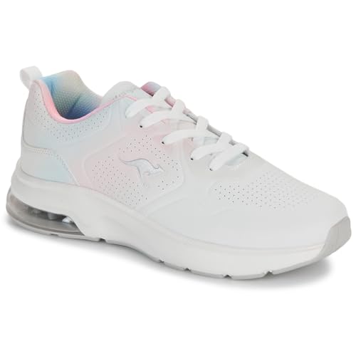 KangaROOS K-pl Multi Sneaker Damen Weiss/Multicolor - 39 - Sneaker Low Shoes von KangaROOS
