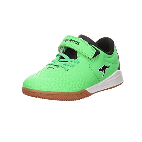 KangaROOS K5-Comb Ev Sneaker, Neon Green Jet Black, 29 EU von KangaROOS