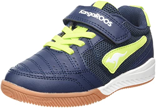 KangaROOS K5-Flow EV Sneaker, dk Navy/Lime, 26 EU von KangaROOS