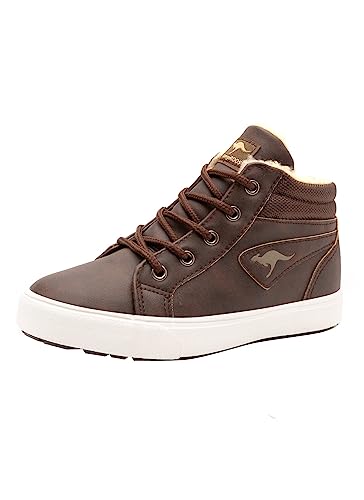 KangaROOS KAVU I High-Top, Braun (dk Brown/Sand 343), 32 EU von KangaROOS