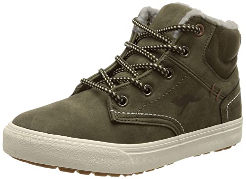 KangaROOS Unisex Kinder Kavu X Sneaker, Olive Camo, 33 EU von KangaROOS