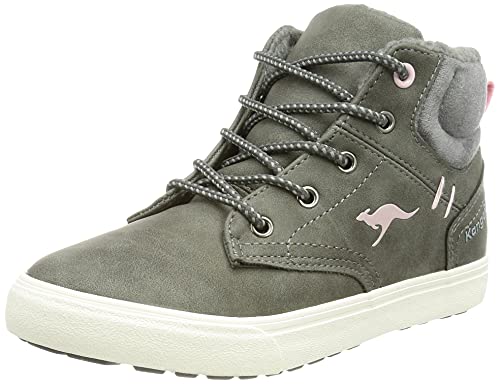 KangaROOS KAVU X Sneaker, Steel Grey/Dusty Rose, 30 EU von KangaROOS