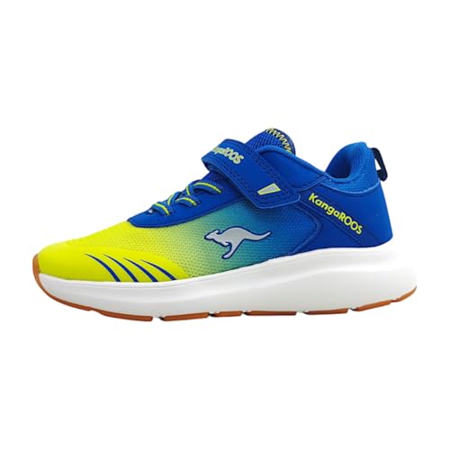 KangaROOS KB-Rida EV Hallenturnschuh, Skydiver/limetta, 33 EU von KangaROOS