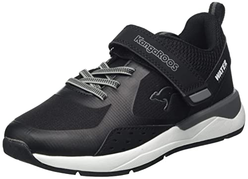 KangaROOS KD-Dips EV Sneaker, Jet Black/Steel Grey, 28 EU von KangaROOS