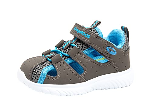 KangaROOS Unisex Kinder Ki-rock Lite Ev Sneaker, Blau Grau, 23 EU von KangaROOS