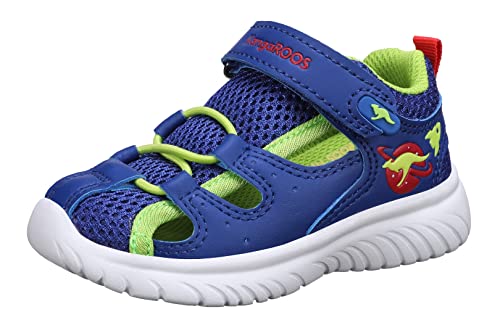 KangaROOS Jungen Ki-speedlite Ev Sandale, Navy Lime, 28 EU von KangaROOS