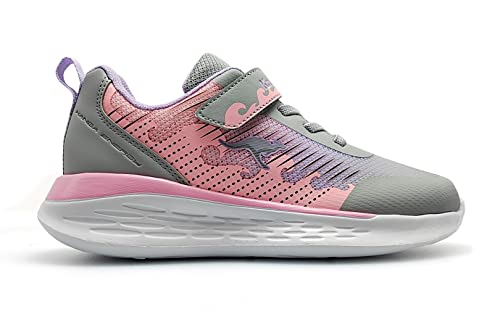 KangaROOS KQ-Wave EV Sneaker, Vapor Grey/Rose, 28 EU von KangaROOS