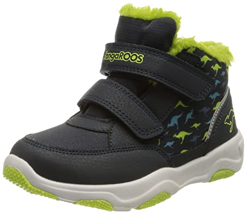KangaROOS Jungen Ks-goku V Stiefel, Dk Navy Lime, 21 EU KangaROOS Jungen Ks-goku V Stiefel, Dk Navy Lime, 21 EU von KangaROOS