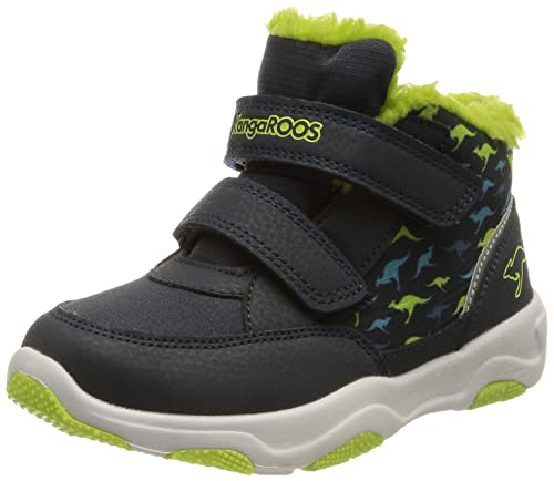 KangaROOS KS-Goku V Stiefel, dk Navy/Lime, 21 EU von KangaROOS