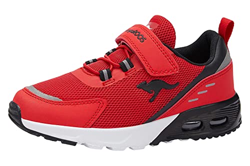 KangaROOS KX-Arg EV Sneaker, Fiery red/Jet Black, 25 EU von KangaROOS