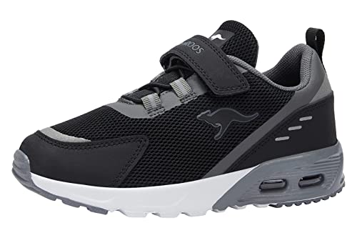 KangaROOS KX-Arg EV Sneaker, Jet Black/Steel Grey, 26 EU von KangaROOS