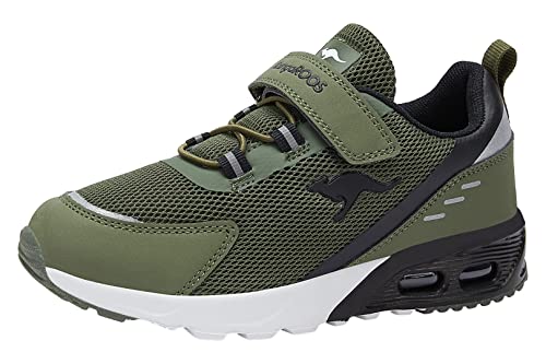 KangaROOS KX-Arg EV Sneaker, Olive/Jet Black, 25 EU von KangaROOS