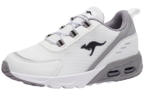 KangaROOS KX-Arg Sneaker, White/Ultimate Grey, 32 EU von KangaROOS