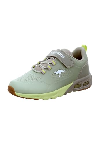 KangaROOS Jungen Kx-Bases Ev Sneaker, Desert Sage White, 32 EU von KangaROOS