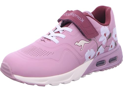KangaROOS KX-Mega Multi EV Sneaker, Grape/Flower Fusion, 39 EU von KangaROOS