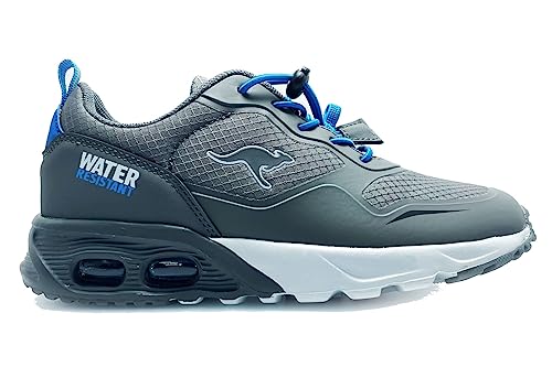 KangaROOS KX-Raptor Low Sneaker, Steel Grey/Sky, 25 EU von KangaROOS