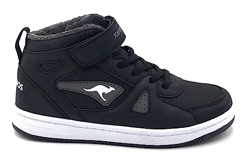 KangaROOS K-cp Kalley Ii Ev Sneaker, Jet Black Steel Grey, 29 EU von KangaROOS