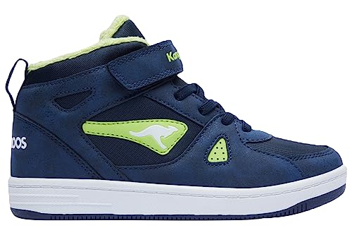 KangaROOS K-cp Kalley Ii Ev Sneaker, Dk Navy Lime, 30 EU von KangaROOS