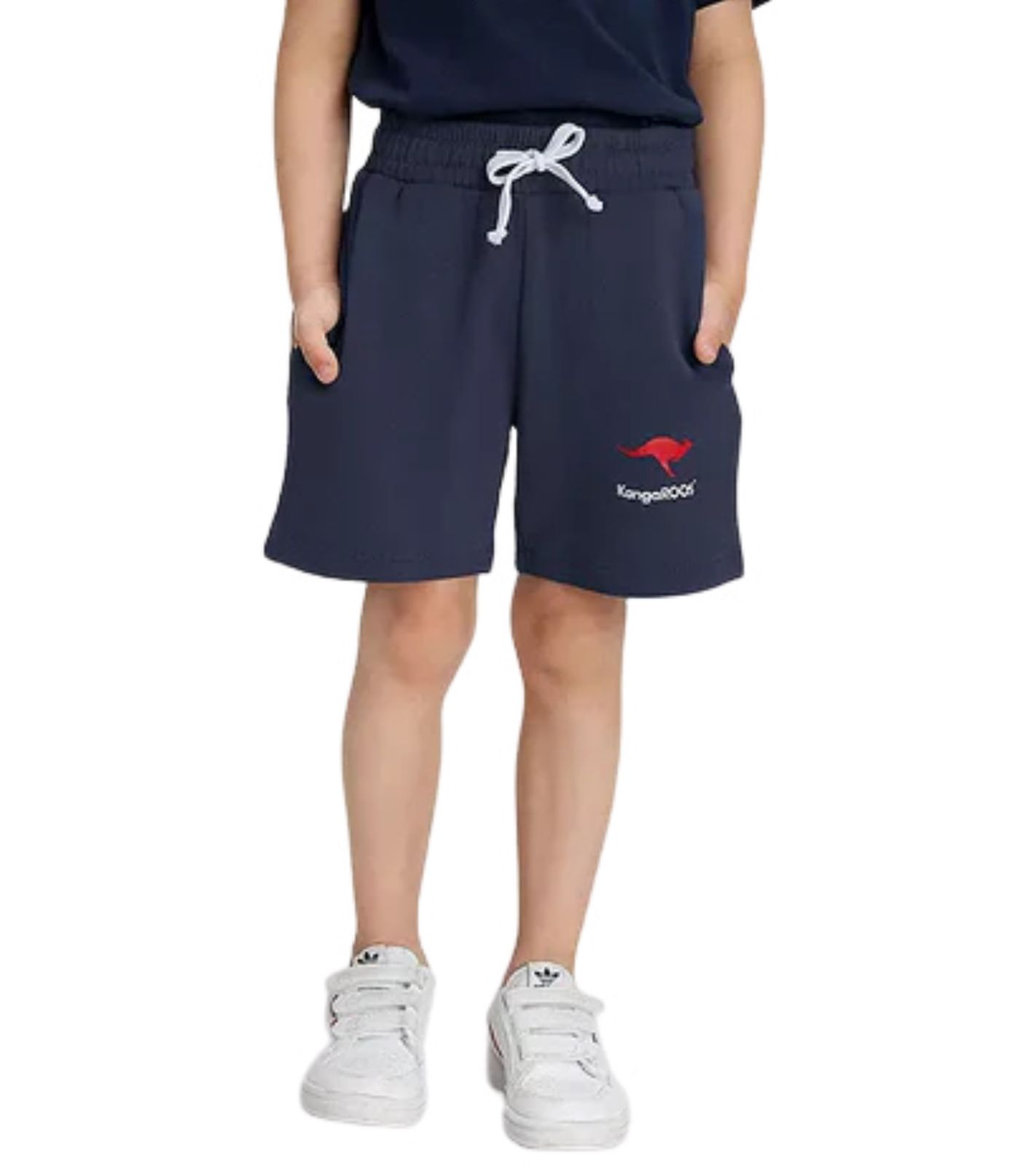 KangaROOS Kinder Shorts für Jungen Sweat-Hose Sommer-Shorts mit Logo 70167716 Blau von KangaROOS