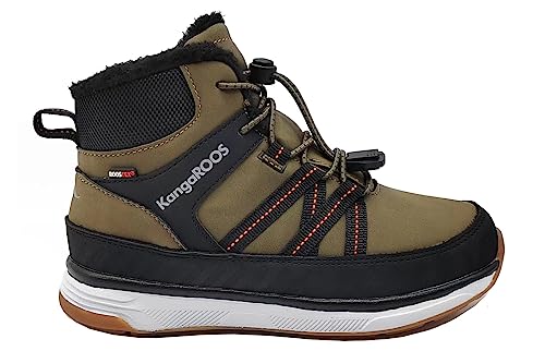 KangaROOS Ks-Ice V RTX Schneestiefel, Coffee/tan Yellow, 28 EU von KangaROOS