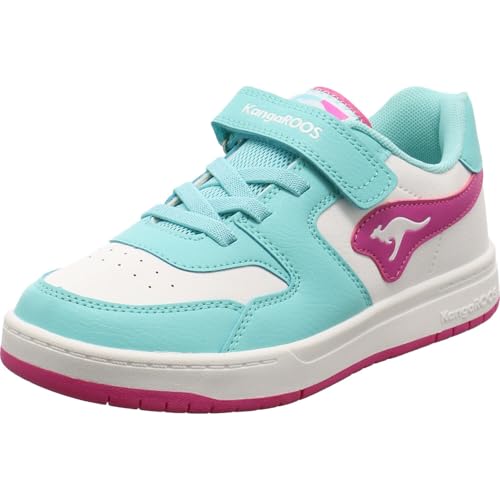 KangaROOS Mädchen K-cp Fair Ev Sneaker, Ocean Fuchsia, 39 EU von KangaROOS