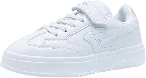 KangaROOS Mädchen K-gk Ready Ev Sneaker, Transcendent Pink Metallic Rose, 35 EU von KangaROOS