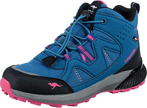 KangaROOS Mädchen K-hk Tour Rtx Wanderstiefel, Pink Blau, 32 EU von KangaROOS