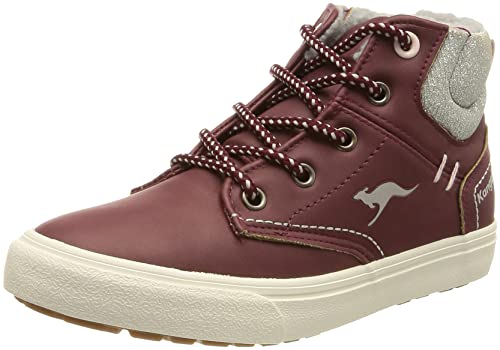 KangaROOS Mädchen KAVU X Sneaker, Dk Berry Frost Pink, 33 EU von KangaROOS