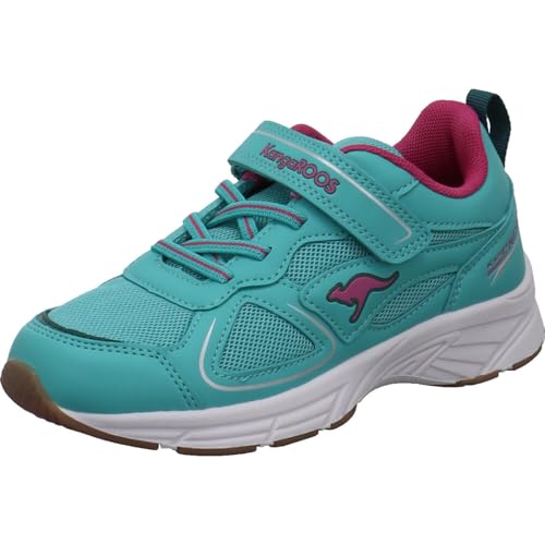 KangaROOS Mädchen Training Kinder 10414 4420 Blau/Pink Gr. 37 von KangaROOS