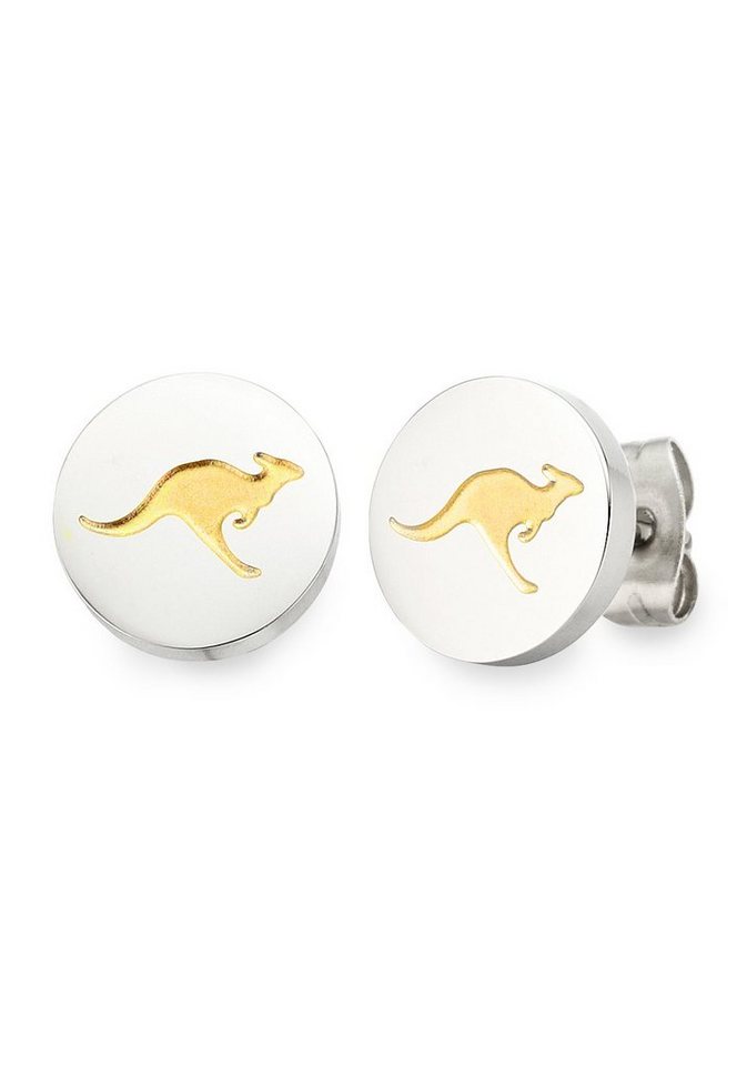 KangaROOS Paar Ohrstecker Schmuck Geschenk, Ohrschmuck Känguru Anlass Weihnachten Geburtstag von KangaROOS